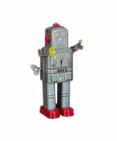Collectors item robot grijs 20 cm