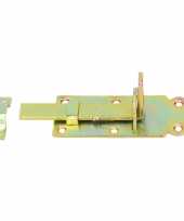 Deur schuifslot verzinkt 12 cm