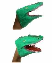 Dieren handpop krokodil