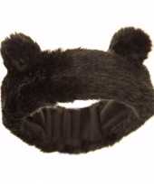 Dierenoortjes hoofdband bruine beer voor meisjes kinderen