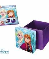 Disney frozen bewaardoos poef meubeltje voor meisjes kinderen