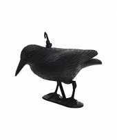 Enge horror raaf kraai zwart 35 cm