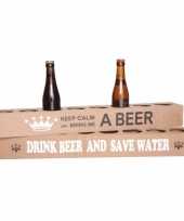 Feest bier houder keep calm 71 cm