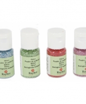 Flesje blauwe glitters 10 ml
