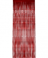 Folie deurgordijnen rood 2 meter 10082997