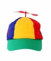 Grappig propeller petje gekleurd