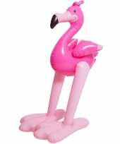 Grote opblaasbare flamingo 120 cm