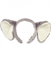 Haardiadeem met olifanten oren