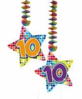 Hangdecoratie verjaardag 10 jaar