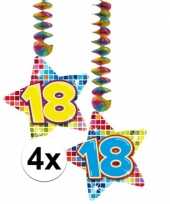 Hangdecoratie verjaardag 18 jaar 10126494