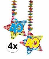 Hangdecoratie verjaardag 40 jaar 10126452