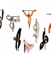 Kinder magneten zwart aapje 23 cm