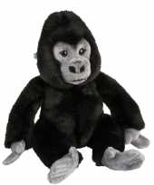 Knuffel gorilla zwart 28 cm knuffels kopen