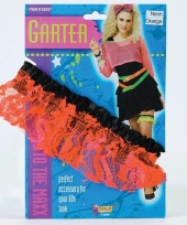 Kouseband voor dames neon oranje