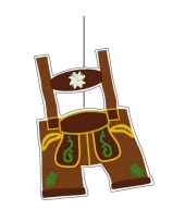 Lederhosen hangdecoratie 27 cm