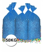 Mega zak confetti 50 kg gerecyclede kranten