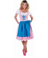 Oktoberfest jurkje roze voor dames