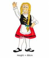 Oktoberfest wanddecoratie heide 60 cm