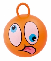 Oranje skippybal voor kinderen 45 cm