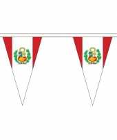 Peruaanse landen versiering vlaggetjes 5 meter