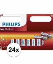 Philips lr6 aa batterijen 24 stuks