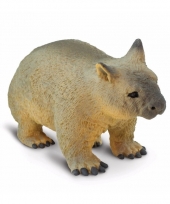 Plastic dieren wombat 6 cm