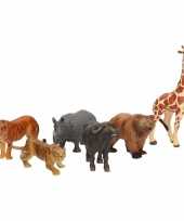 Plastic papo safari dieren 6 5 cm