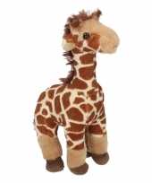 Pluche knuffel giraffe 25 cm