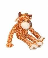 Pluche knuffelbeest giraffe van 55 cm