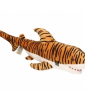 Pluche knuffeldier tijgerhaai 43 cm