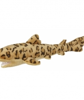 Pluche luipaard haai 60 cm