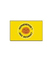 Polyester vlag kernenergie nee bedankt