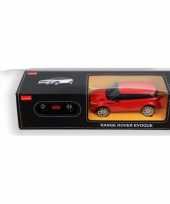 Range rover europcar rood speelgoed auto met afstandsbediening 1 24
