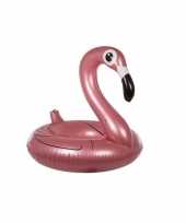 Roze flamingo zwemband 106 cm