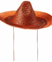 Sombrero oranje 48 cm