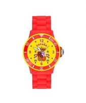 Spanje supporters horloge