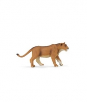 Speeldier leeuwin van plastic 16 cm