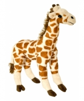 Speelgoed giraf knuffel 35 cm