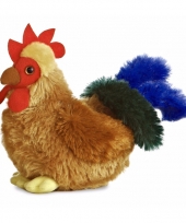 Speelgoed hanen kippen knuffel 20 cm