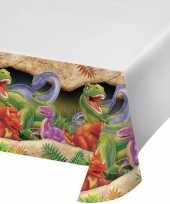 Tafelkleed met dinosaurus plaatjes
