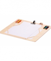 Teken plank met potloden