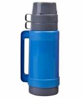 Thermoskan isoleerkan 1 liter blauw