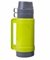 Thermoskan isoleerkan 1 liter limegroen