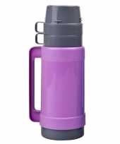 Thermoskan isoleerkan 1 liter paars