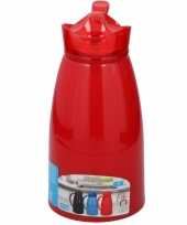 Thermoskan isoleerkan 1 liter rood
