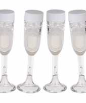 Trouwerij bellenblazen champagne 4 stuks