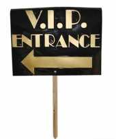 Vip ingang bord