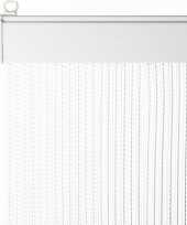 Vliegengordijn deurgordijn transparant 93 x 220 cm