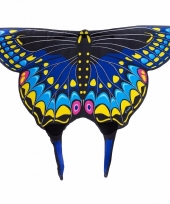 Vlinder vleugeltjes zwarte zwaluwstaart voor kinderen