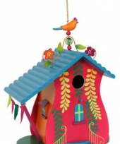 Vogelhuisje met maui print